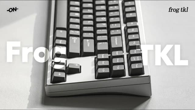 Custom Keyboard Frog F12 WK Cream Barebone